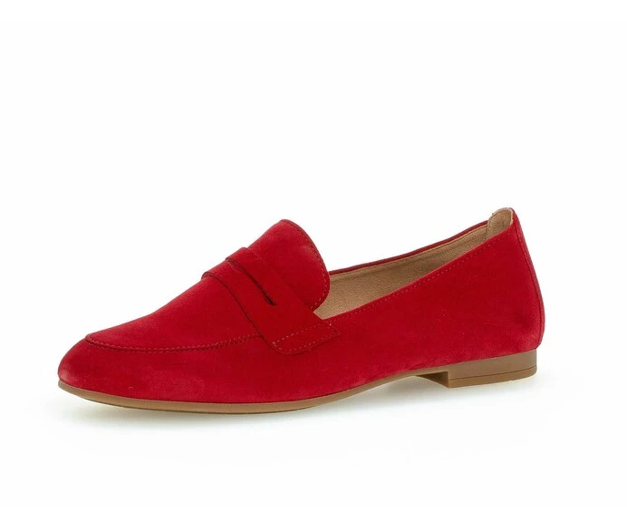 Gabor Loafers Dame Rød | NO0001757