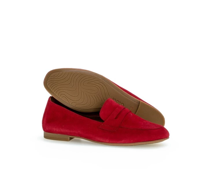 Gabor Loafers Dame Rød | NO0001757