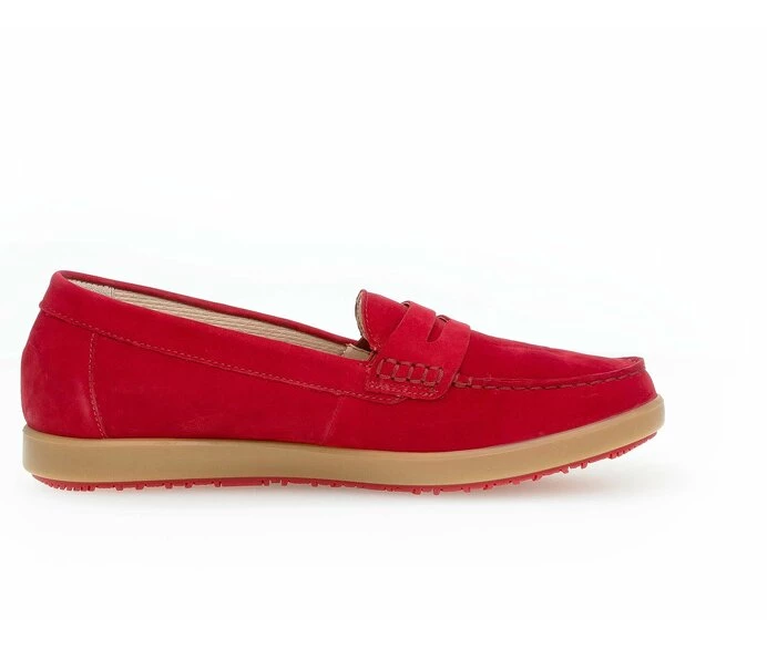 Gabor Loafers Dame Rød | NO0001771