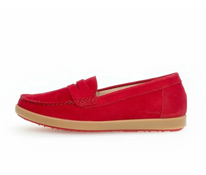 Gabor Loafers Dame Rød | NO0001771