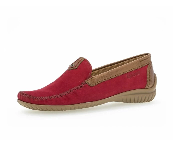 Gabor Loafers Dame Rød | NO0001788