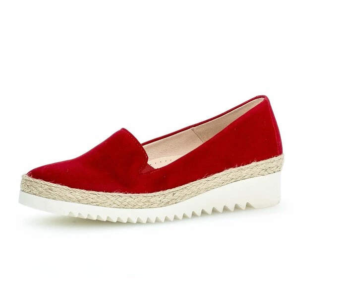 Gabor Loafers Dame Rød | NO0001813