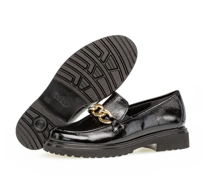 Gabor Loafers Dame Svarte | NO0001711