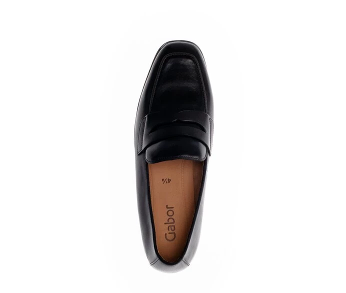 Gabor Loafers Dame Svarte | NO0001726