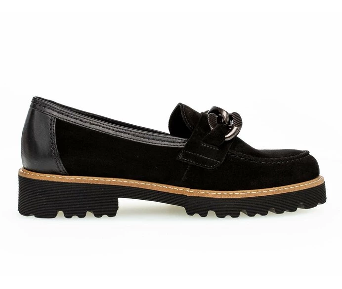 Gabor Loafers Dame Svarte | NO0001731