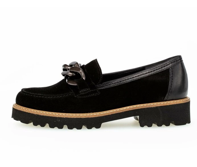 Gabor Loafers Dame Svarte | NO0001731