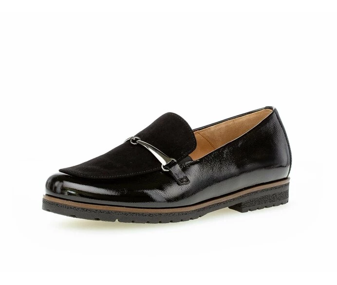 Gabor Loafers Dame Svarte | NO0001748