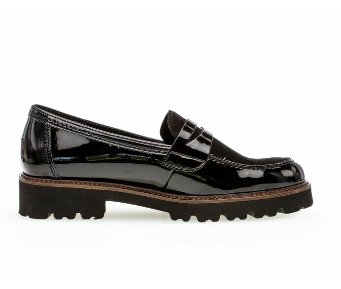 Gabor Loafers Dame Svarte | NO0001760