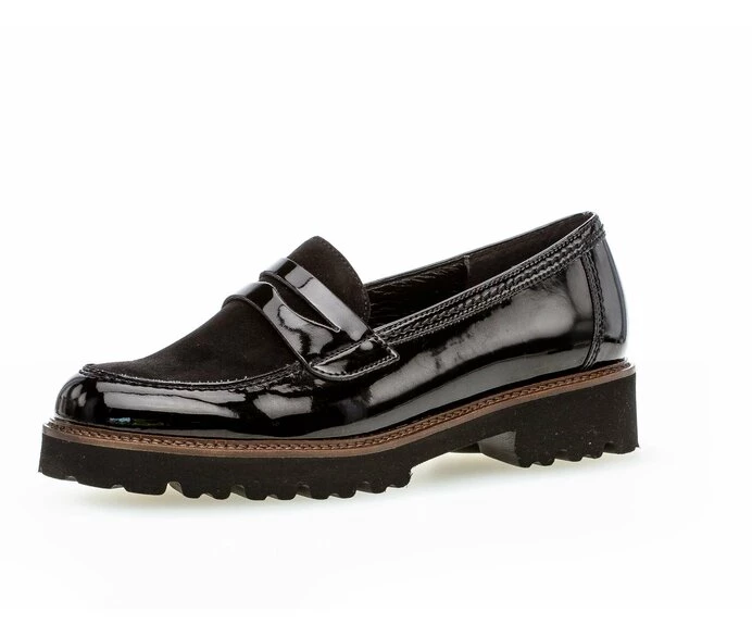 Gabor Loafers Dame Svarte | NO0001760