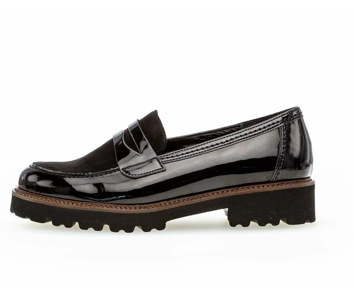 Gabor Loafers Dame Svarte | NO0001760