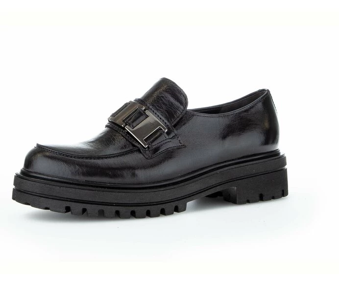 Gabor Loafers Dame Svarte | NO0001776