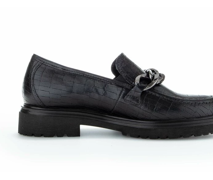 Gabor Loafers Dame Svarte | NO0001779