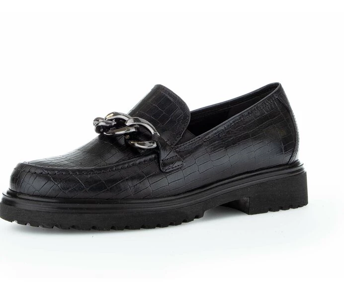 Gabor Loafers Dame Svarte | NO0001779