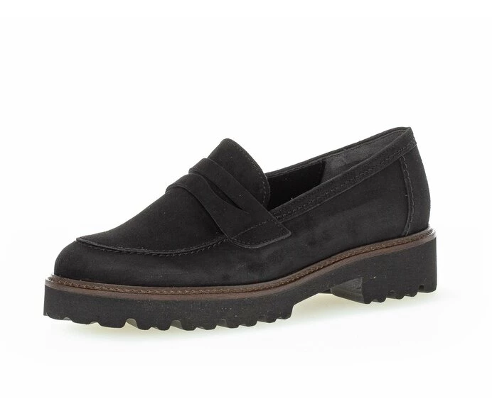 Gabor Loafers Dame Svarte | NO0001781