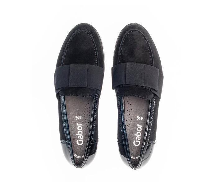 Gabor Loafers Dame Svarte | NO0001793