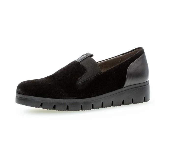 Gabor Loafers Dame Svarte | NO0001808