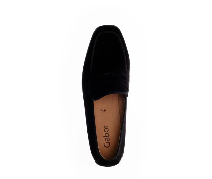 Gabor Loafers Dame Svarte | NO0001812