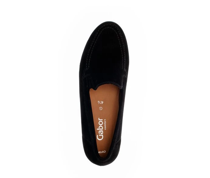 Gabor Loafers Dame Svarte | NO0001828