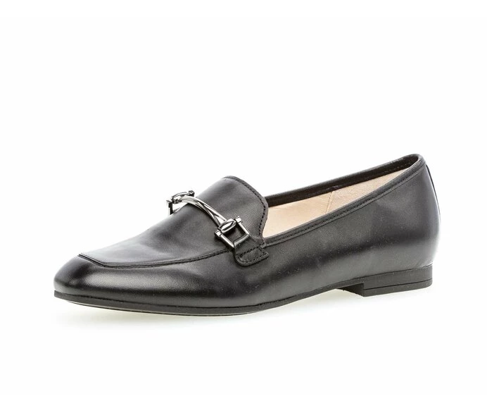 Gabor Loafers Dame Svarte | NO0001829