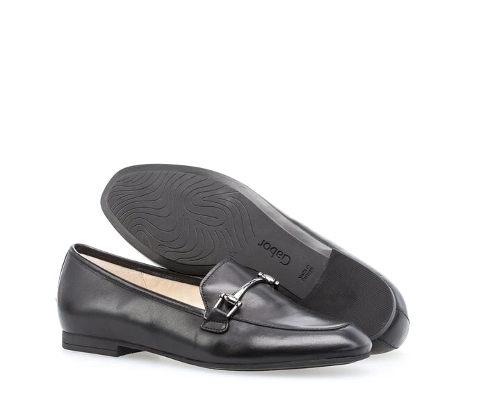 Gabor Loafers Dame Svarte | NO0001829