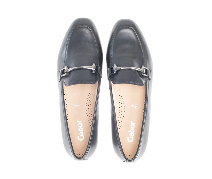 Gabor Loafers Dame Svarte | NO0001829