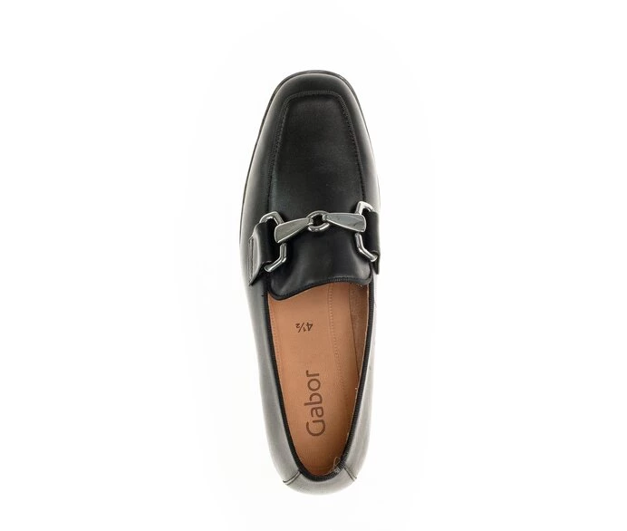 Gabor Loafers Dame Svarte | NO0001837