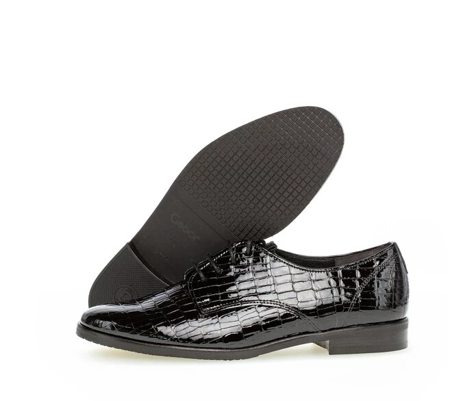 Gabor Loafers Dame Svarte | NO0001845