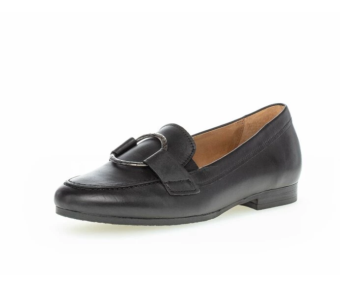 Gabor Loafers Dame Svarte | NO0001851