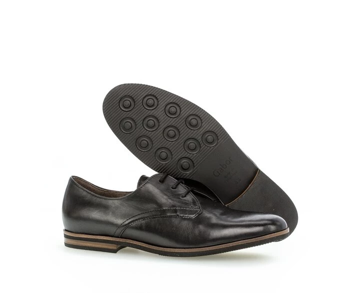 Gabor Loafers Dame Svarte | NO0001870