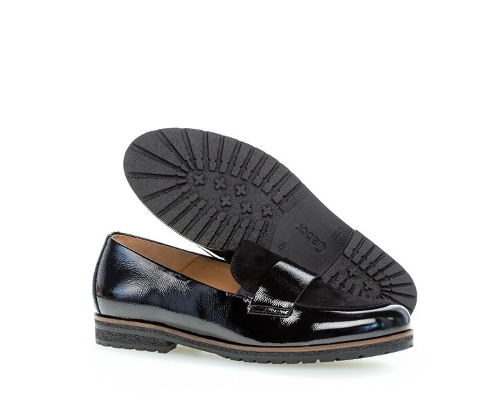 Gabor Loafers Dame Svarte | NO0001898