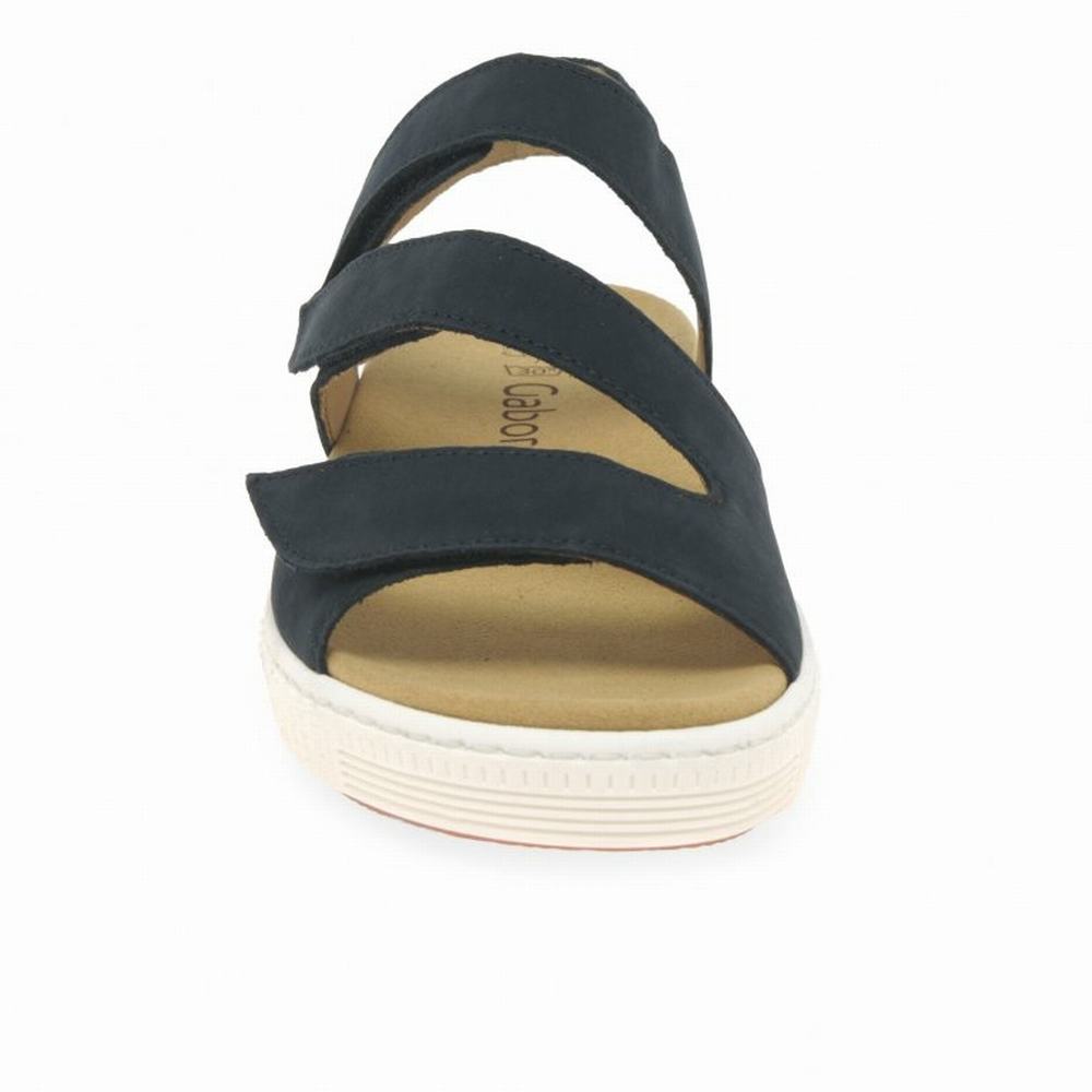 Gabor Marigold Sandals Kilesandaler Dame Marineblå | NO0002189