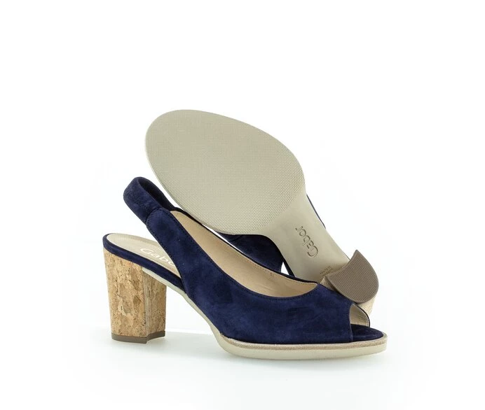 Gabor Pumps Dame Blå | NO0001411