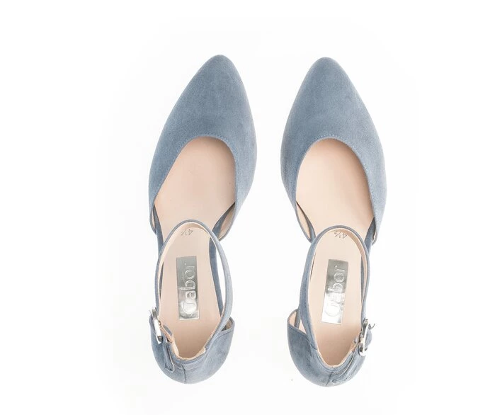 Gabor Pumps Dame Blå | NO0001437