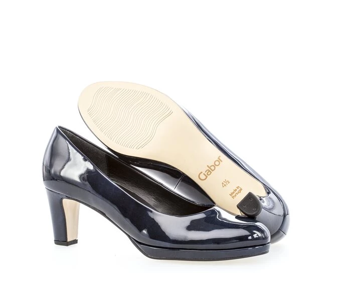 Gabor Pumps Dame Blå | NO0001455