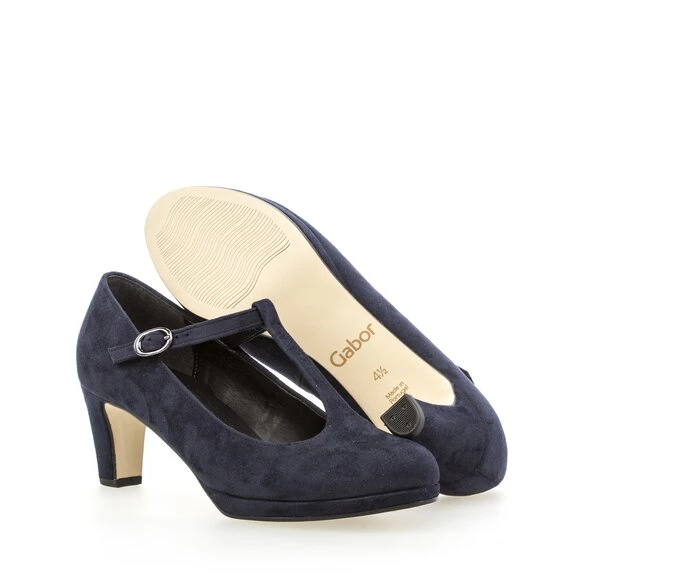 Gabor Pumps Dame Blå | NO0001465