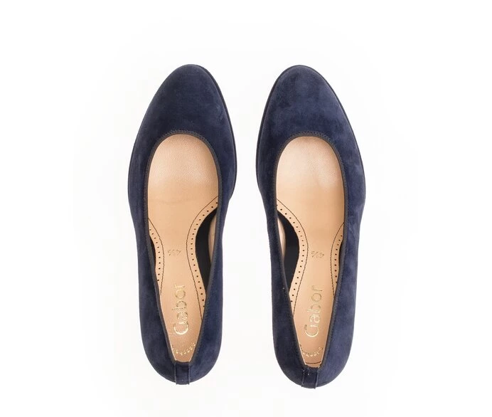 Gabor Pumps Dame Blå | NO0001497