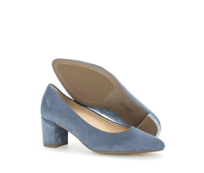 Gabor Pumps Dame Blå | NO0001501