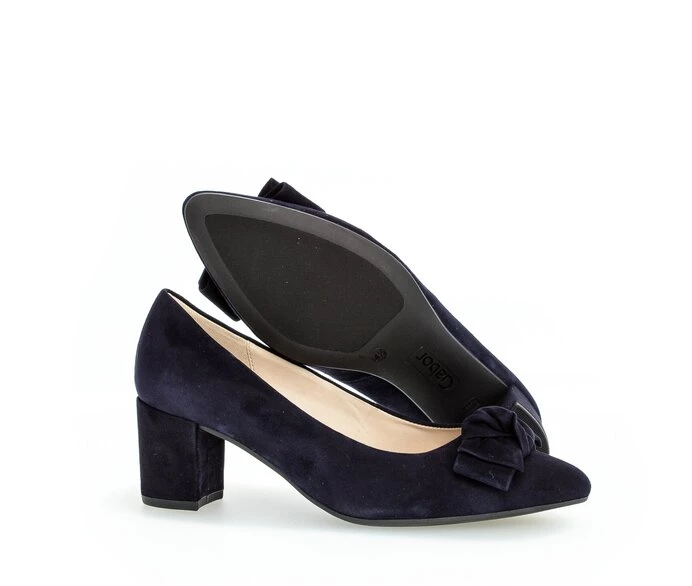 Gabor Pumps Dame Blå | NO0001542