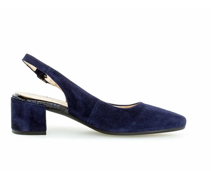 Gabor Pumps Dame Blå | NO0001604