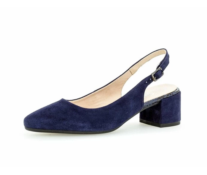 Gabor Pumps Dame Blå | NO0001604