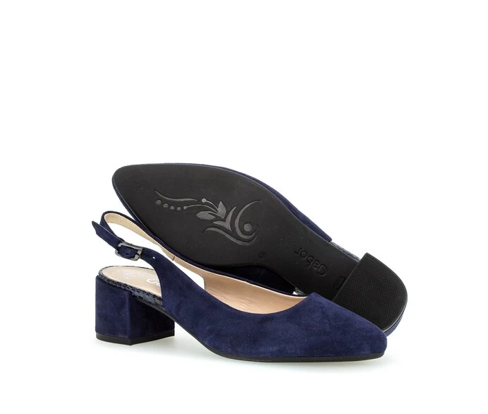 Gabor Pumps Dame Blå | NO0001604