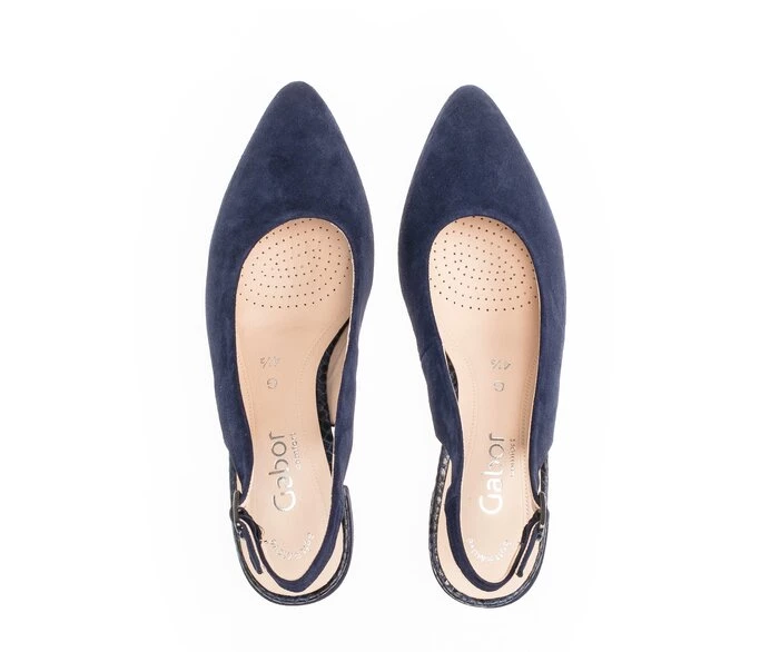 Gabor Pumps Dame Blå | NO0001604