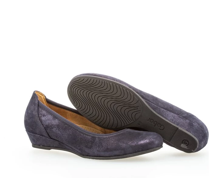 Gabor Pumps Dame Blå | NO0001619