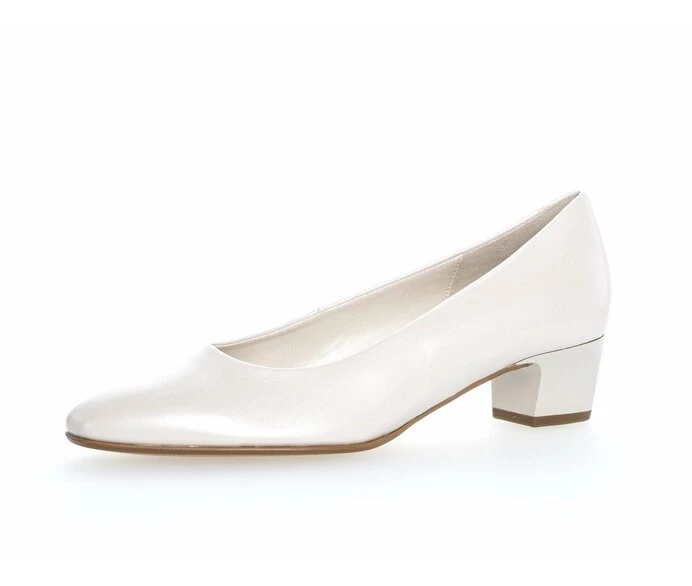 Gabor Pumps Dame Hvite | NO0001442