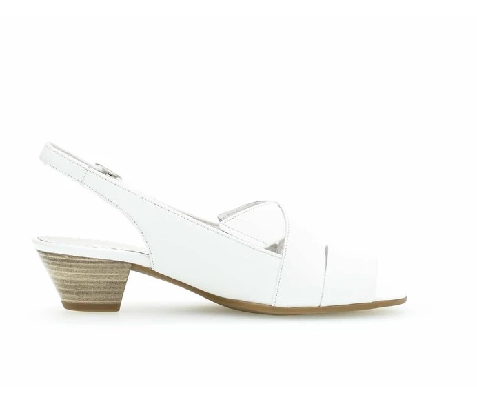 Gabor Pumps Dame Hvite | NO0001477