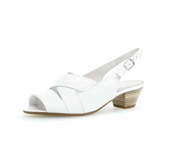 Gabor Pumps Dame Hvite | NO0001477