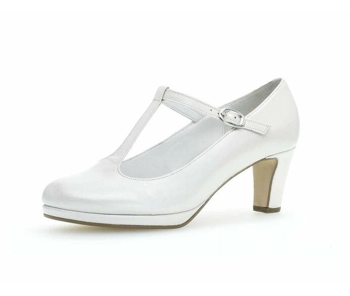 Gabor Pumps Dame Hvite | NO0001488