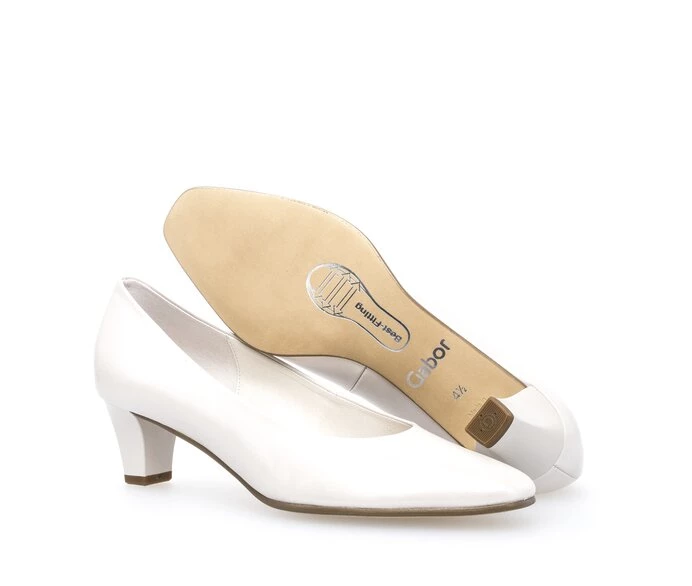 Gabor Pumps Dame Hvite | NO0001557