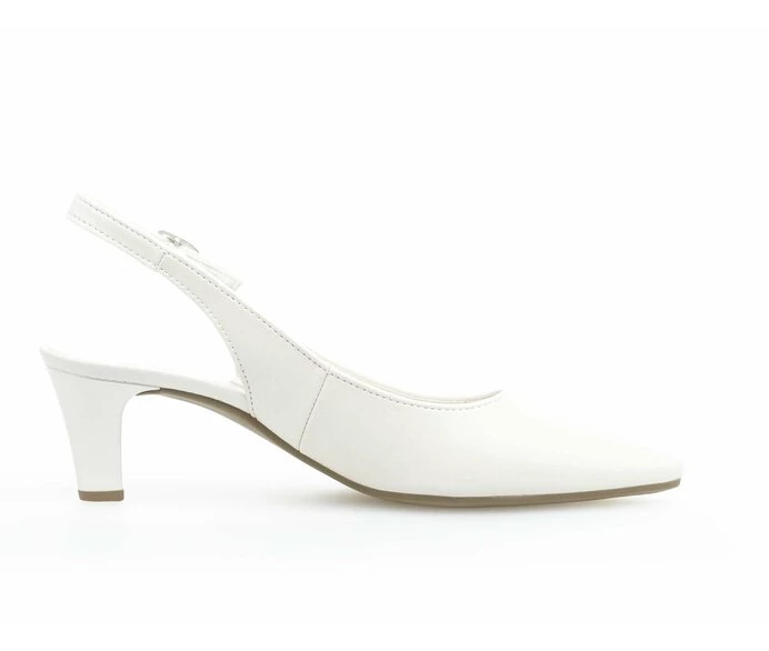 Gabor Pumps Dame Hvite | NO0001568