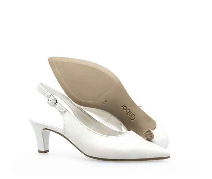 Gabor Pumps Dame Hvite | NO0001568